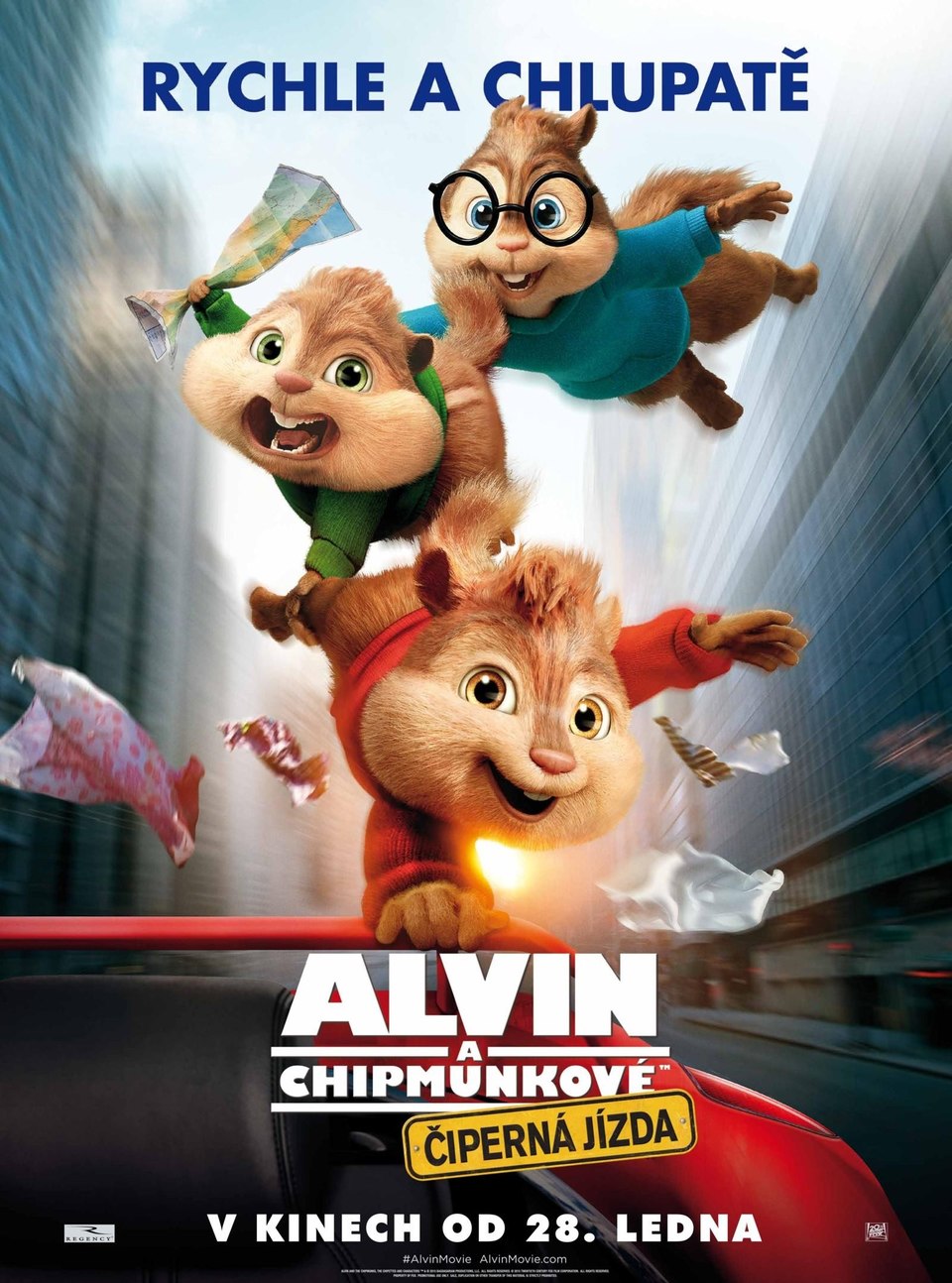Film Alvin a Chipmunkovia: Čiperná jazda