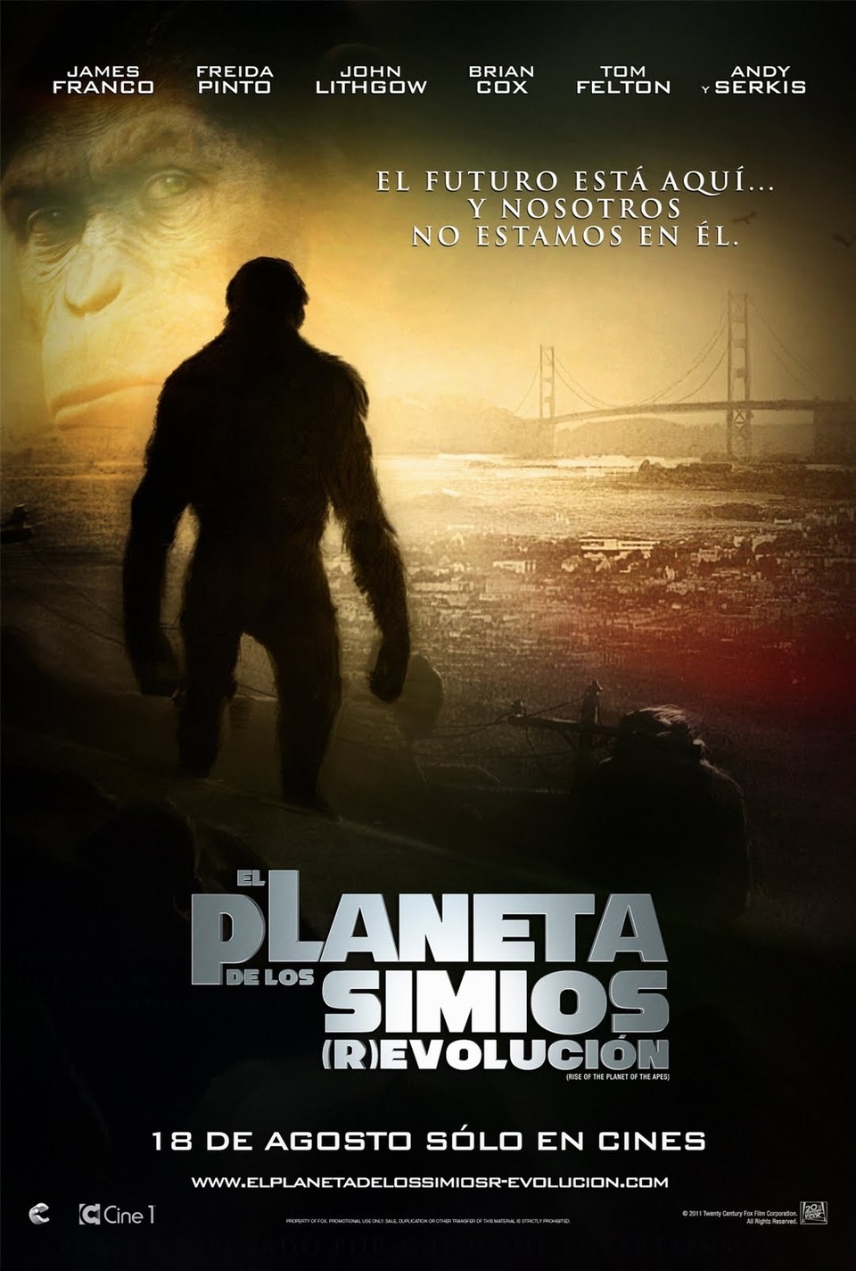 Film Planet majmuna: Postanak