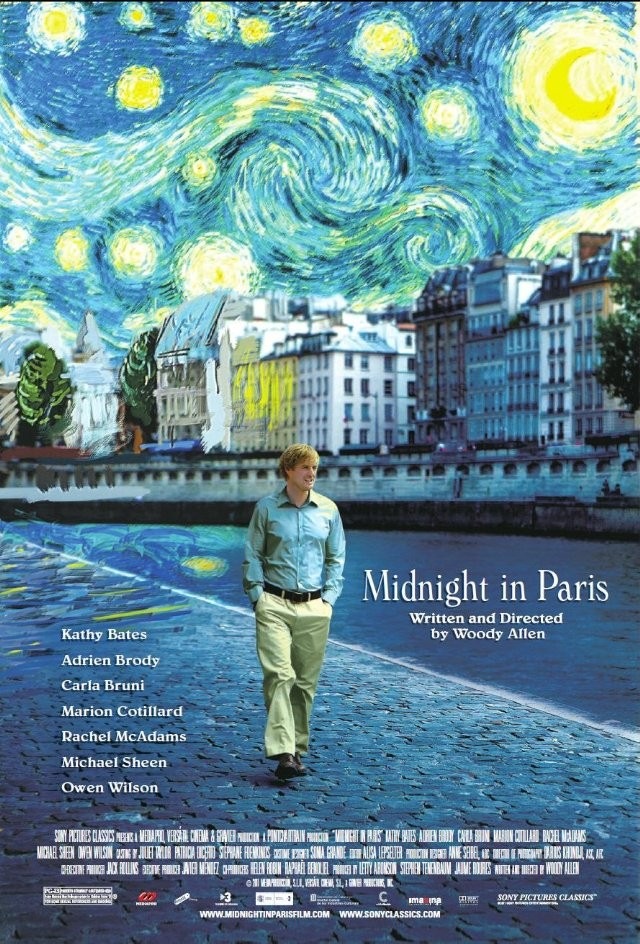 Film Půlnoc v Paříži
