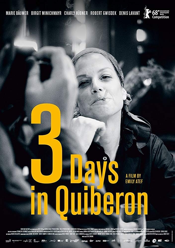 Film 3 dny v Quiberonu
