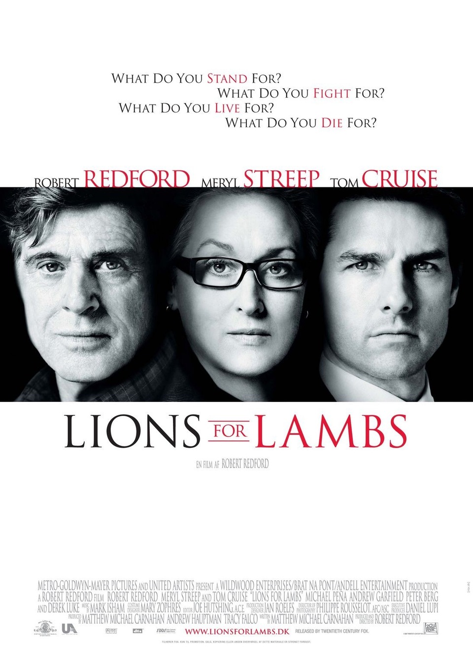 Film Lions for Lambs