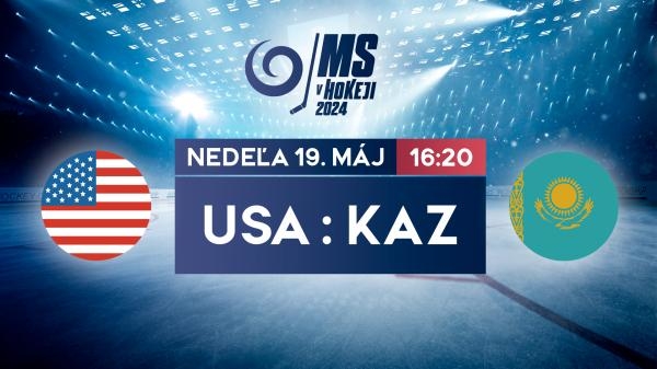 Štúdio MS 2024: USA - Kazachstan