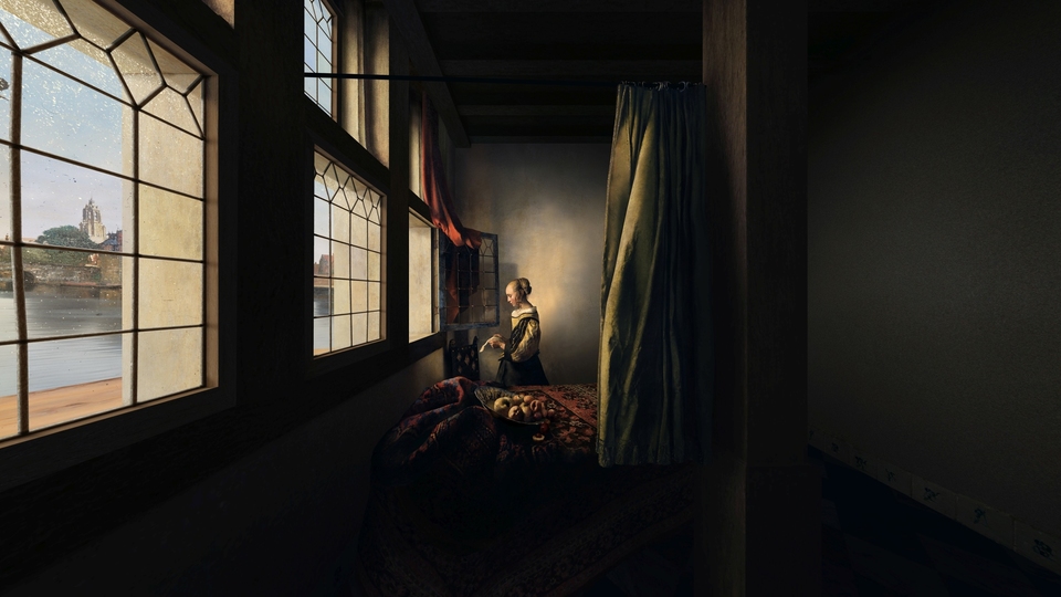 Dokument Za závěsem: Vermeerovo tajemství
