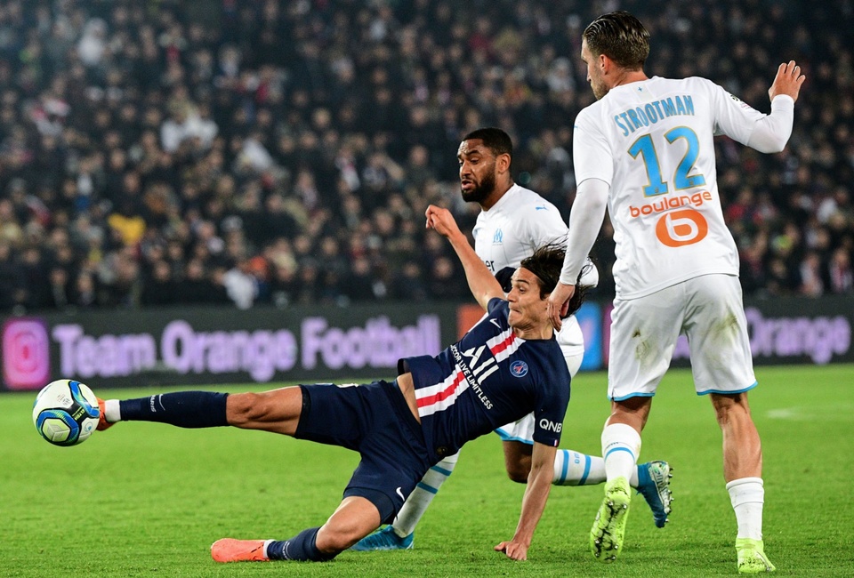 Classic match Ligue 1: Olympique Marseille - Paris Saint-Germain