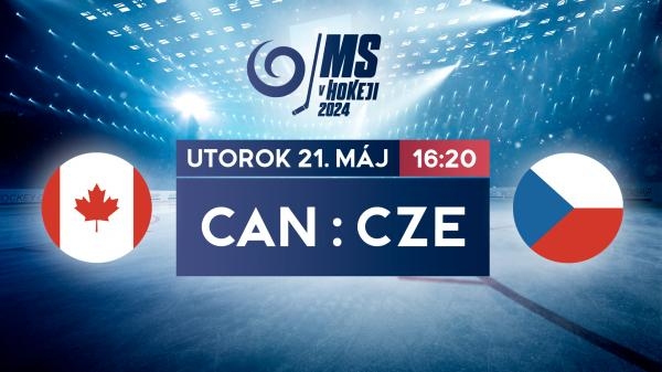 MS v hokeji 2024: Kanada - Česko