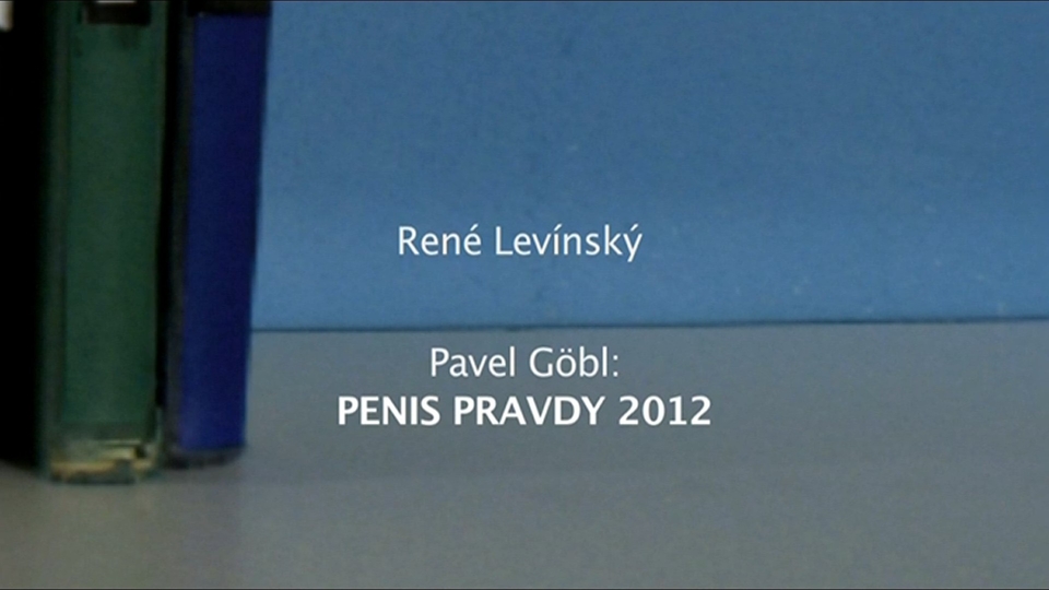 Dokument Čtenářský deník... Pavel Göbl: Penis pravdy 2012
