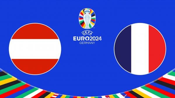 Nogomet, UEFA EURO 2024: Austrija - Francuska, 1.pol.