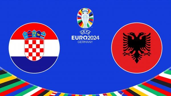 Nogomet, UEFA EURO 2024: Hrvatska - Albanija, 1.pol.