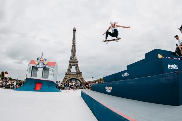 Relive the raucous skating in Paris