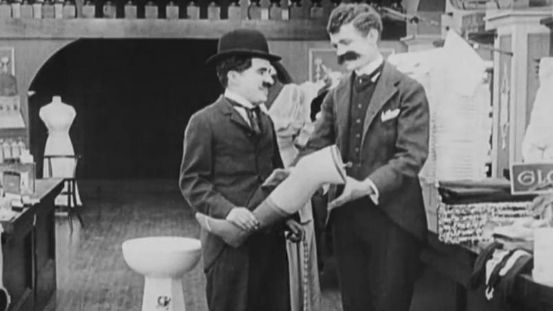 Chaplin obchodním příručím