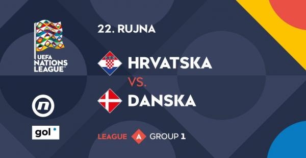 Liga Nacija: Hrvatska - Danska