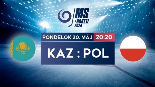 Štúdio MS 2024: Kazachstan - Poľsko