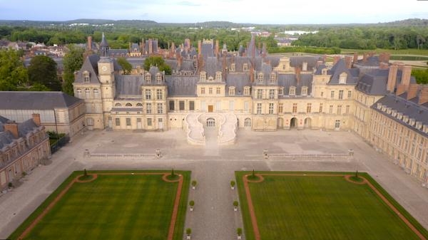 Úchvatný palác ve Fontainebleau