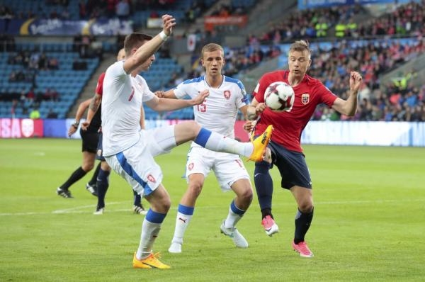 Fotbal: Norsko - Česko