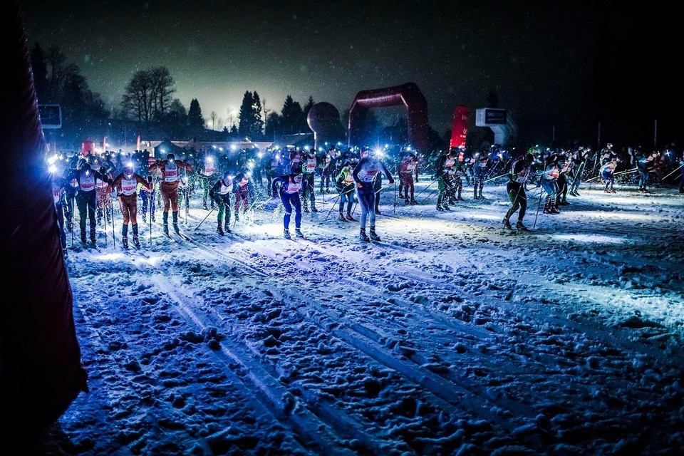Klasické lyžování: Bedřichovský Night Light Marathon