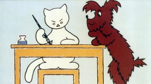 Jak pejsek s kočičkou psali psaní