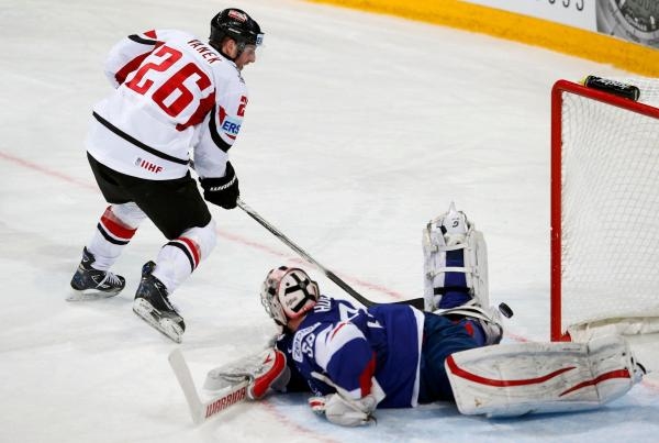 Hokej: Lotyšsko - Rakousko