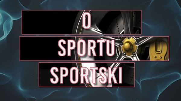 O sportu sportski - Frane Žanić